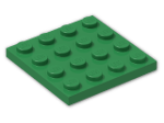 LEGO® Brick: Plate 4 x 4 3031 | Color: Dark Green