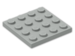 LEGO® Brick: Plate 4 x 4 3031 | Color: Grey