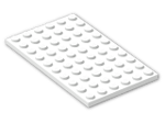 LEGO® Stein: Plate 6 x 10 3033 | Farbe: White