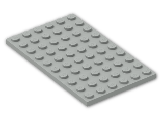 LEGO® Stein: Plate 6 x 10 3033 | Farbe: Grey