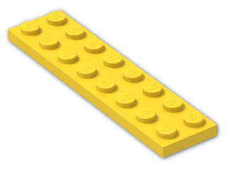 LEGO® Stein: Plate 2 x 8 3034 | Farbe: Bright Yellow