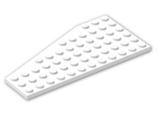 LEGO® Stein: Wing 6 x 12 Right 30356 | Farbe: White