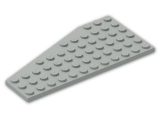 LEGO® Brick: Wing 6 x 12 Right 30356 | Color: Grey