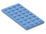 LEGO® Brick: Plate 4 x 8 3035 | Color: Medium Blue