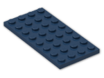 LEGO® Brick: Plate 4 x 8 3035 | Color: Earth Blue