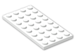 LEGO® Brick: Plate 4 x 8 3035 | Color: White