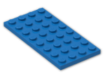 LEGO® Brick: Plate 4 x 8 3035 | Color: Bright Blue