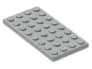 LEGO® Brick: Plate 4 x 8 3035 | Color: Grey