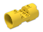 LEGO® Brick: Cylinder 3 x 6 x 2 2/3 Horizontal 30360 | Color: Bright Yellow