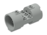 LEGO® Brick: Cylinder 3 x 6 x 2 2/3 Horizontal 30360 | Color: Grey