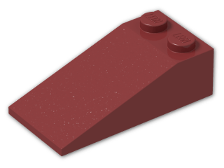 LEGO® Brick: Slope Brick 18 4 x 2 30363 | Color: New Dark Red