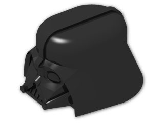 LEGO® Stein: Minifig Helmet Darth Vader 30368 | Farbe: Black