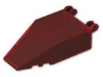 LEGO® Brick: Windscreen 4 x 7 x 1 & 2/3 30372 | Color: Transparent Red