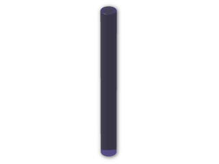 LEGO® Brick: Bar 4L Light Sabre Blade 30374 | Color: Transparent Bright Bluish Violet