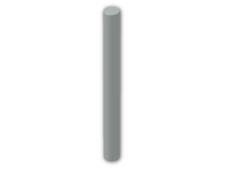 LEGO® Stein: Bar 4L Light Sabre Blade 30374 | Farbe: Grey