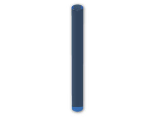 LEGO® Brick: Bar 4L Light Sabre Blade 30374 | Color: Transparent Blue