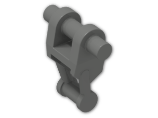 LEGO® Stein: Minifig Mechanical Torso 30375 | Farbe: Dark Grey