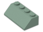 LEGO® Brick: Slope Brick 45 2 x 4 3037 | Color: Sand Green