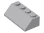 LEGO® Stein: Slope Brick 45 2 x 4 3037 | Farbe: Medium Stone Grey