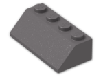 LEGO® Stein: Slope Brick 45 2 x 4 3037 | Farbe: Dark Stone Grey