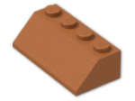 LEGO® Brick: Slope Brick 45 2 x 4 3037 | Color: Dark Orange