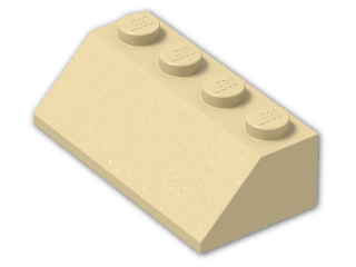 LEGO® Stein: Slope Brick 45 2 x 4 3037 | Farbe: Brick Yellow