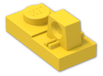 LEGO® Stein: Hinge Plate 1 x 2 Locking with Single Finger On Top 30383 | Farbe: Bright Yellow