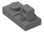 LEGO® Stein: Hinge Plate 1 x 2 Locking with Single Finger On Top 30383 | Farbe: Dark Grey