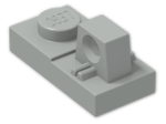 LEGO® Stein: Hinge Plate 1 x 2 Locking with Single Finger On Top 30383 | Farbe: Grey