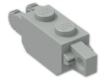 LEGO® Stein: Hinge Brick 1 x 2 Locking Double 30386 | Farbe: Grey
