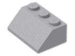 LEGO® Stein: Slope Brick 45 2 x 3 3038 | Farbe: Medium Stone Grey