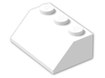 LEGO® Stein: Slope Brick 45 2 x 3 3038 | Farbe: White