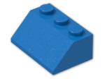 LEGO® Brick: Slope Brick 45 2 x 3 3038 | Color: Bright Blue
