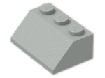 LEGO® Brick: Slope Brick 45 2 x 3 3038 | Color: Grey