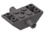 LEGO® Brick: Slope Brick 45 4 x 2 Double Inverted with Pins 30390 | Color: Dark Stone Grey