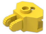 LEGO® Stein: Hinge 1 x 2 Locking with Towball Socket 30396 | Farbe: Bright Yellow