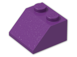 LEGO® Brick: Slope Brick 45 2 x 2 3039 | Color: Bright Violet