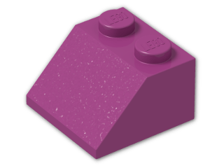 LEGO® Brick: Slope Brick 45 2 x 2 3039 | Color: Bright Reddish Violet