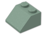 LEGO® Brick: Slope Brick 45 2 x 2 3039 | Color: Sand Green