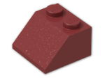 LEGO® Brick: Slope Brick 45 2 x 2 3039 | Color: New Dark Red