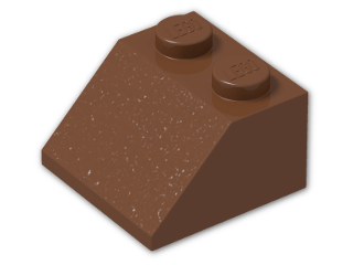 LEGO® Stein: Slope Brick 45 2 x 2 3039 | Farbe: Reddish Brown