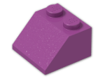 LEGO® Brick: Slope Brick 45 2 x 2 3039 | Color: Bright Reddish Lilac