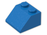 LEGO® Brick: Slope Brick 45 2 x 2 3039 | Color: Bright Blue