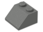 LEGO® Brick: Slope Brick 45 2 x 2 3039 | Color: Dark Grey