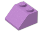 LEGO® Brick: Slope Brick 45 2 x 2 3039 | Color: Medium Lavender