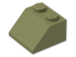 LEGO® Brick: Slope Brick 45 2 x 2 3039 | Color: Olive Green