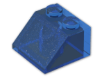 LEGO® Brick: Slope Brick 45 2 x 2 3039 | Color: Transparent Blue