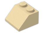 LEGO® Brick: Slope Brick 45 2 x 2 3039 | Color: Brick Yellow