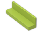 LEGO® Stein: Panel 1 x 4 x 1 with Rounded Corners 30413 | Farbe: Bright Yellowish Green