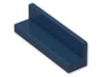 LEGO® Brick: Panel 1 x 4 x 1 with Rounded Corners 30413 | Color: Earth Blue